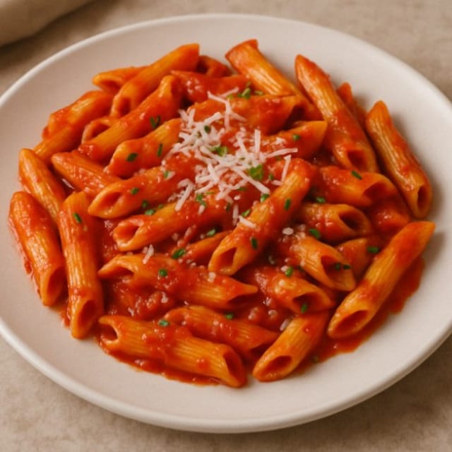 Penne Arrabiata.