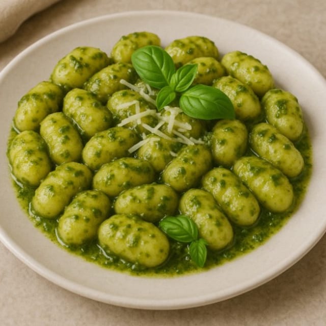 Gnocchi w Pesto.